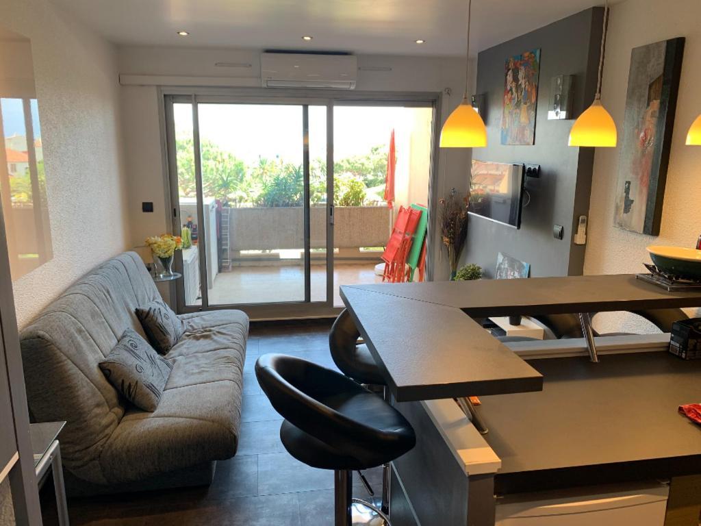 Antibes Secured Parc Velusine With Private Parking, Terrace, Pools And Tennis Courts. Kültér fotó